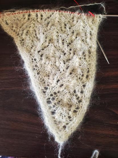 Ivy Scarf not stretched