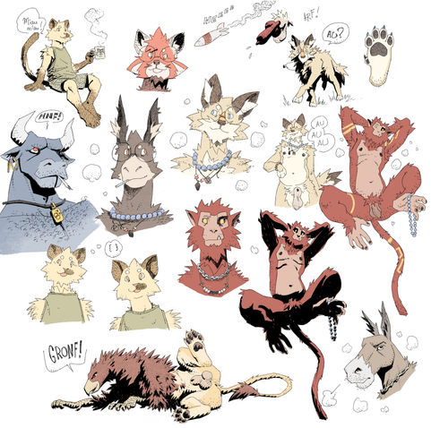 Posted media